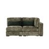 Heather Armless Sectional Green